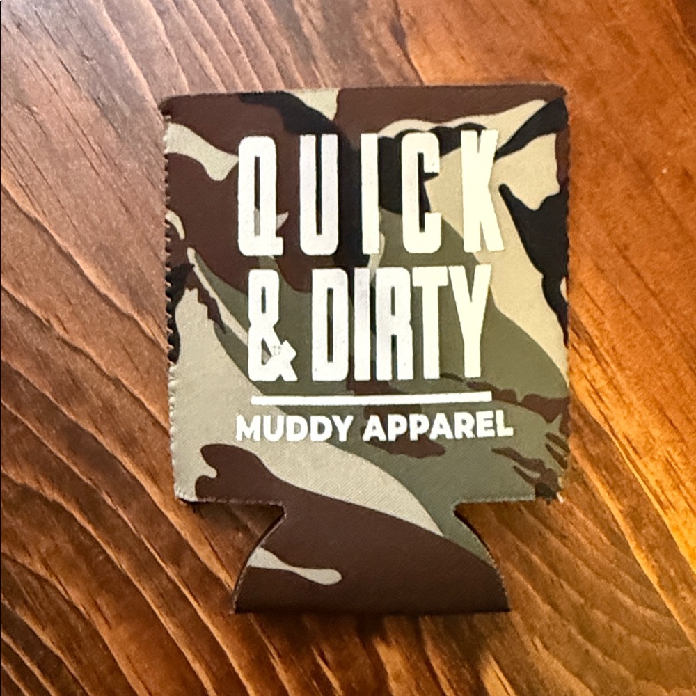 Quick & Dirty Muddy Apparel Camo Can Cooler